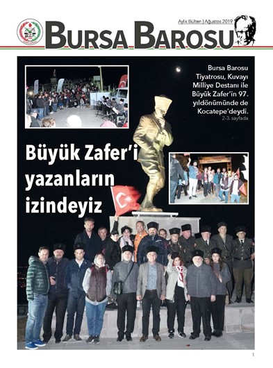 Bursa Barosu Bülteni - Ağustos 2019