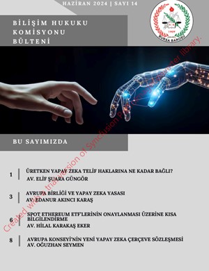 Bursa Barosu Bilişim Komisyonu e-bülten sayı: 14