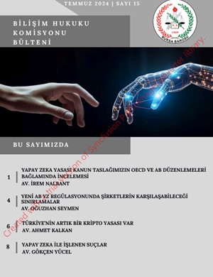 Bursa Barosu Bilişim Komisyonu e-bülten sayı: 15