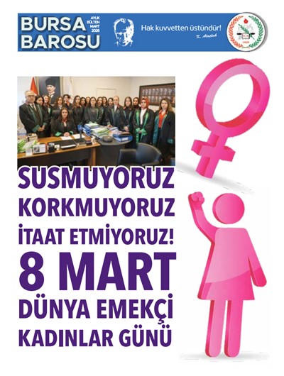 Bursa Barosu Blteni - Mart 2026