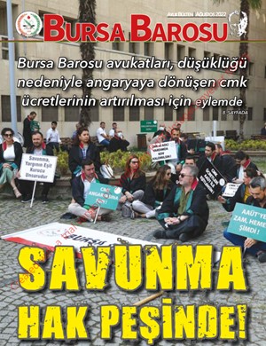 Bursa Barosu Bülteni Ağustos-2022