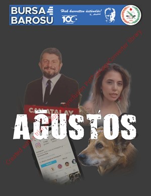 Bursa Barosu Bülteni - Ağustos 2024