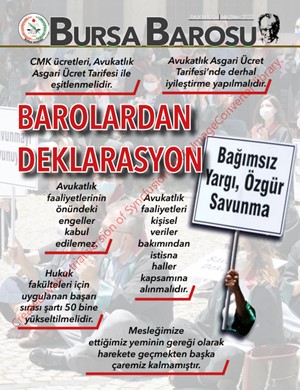 Bursa Barosu Bülteni Haziran-2022