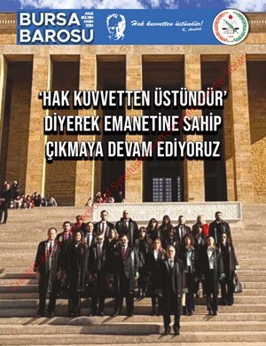 Bursa Barosu Bülteni - Kasım 2024