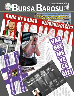 Bursa Barosu Bülteni Mart-2021