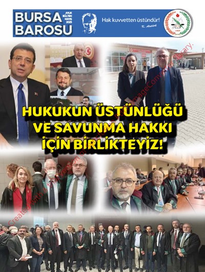 Bursa Barosu Bülteni - Mayıs 2025
