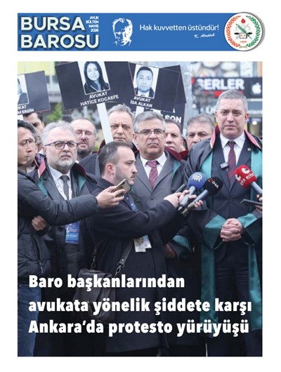 Bursa Barosu Bülteni - Mayıs 2026
