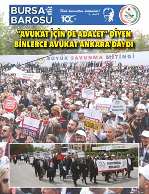 Bursa Barosu Bülteni - Nisan 2024