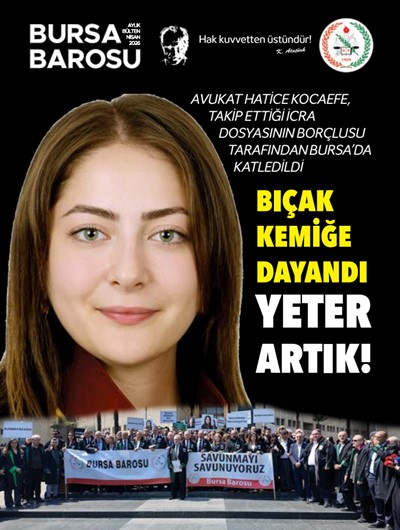 Bursa Barosu Bülteni - Nisan 2026