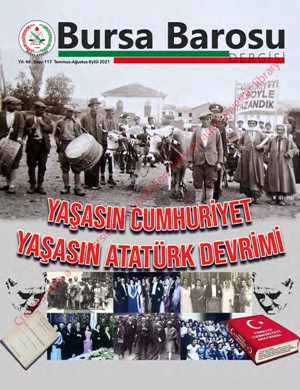 Bursa Barosu Dergisi - Sayı 117