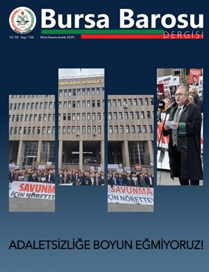 Bursa Barosu Dergisi Sayı 134