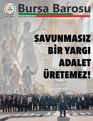 Bursa Barosu Dergisi Sayı 137