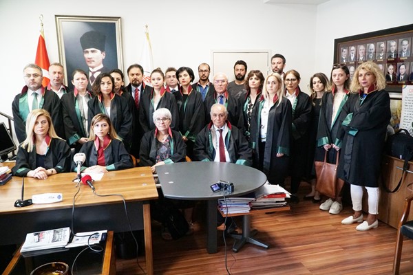 Barolar, eşzamanlı olarak Av. Müzeyyen Boylu cinayetini kınadı