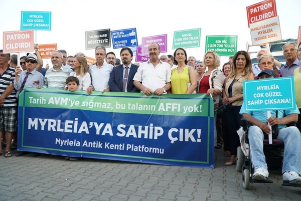 Tarih Avm'Ye Sığmaz, Bu Talanın Affı Yok! Tarihi Talana Karşı Nöbetteyiz