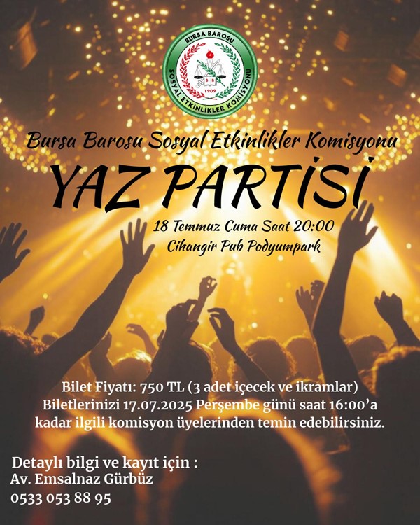 YAZ PARTİSİ