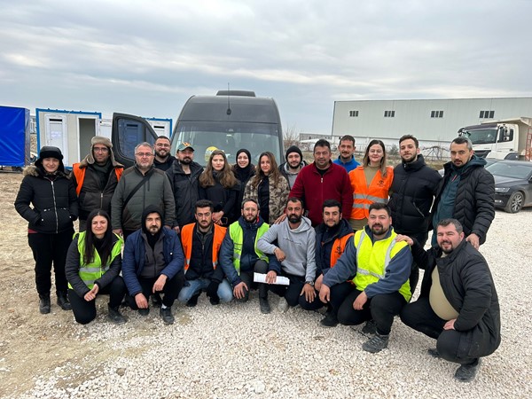 Bursa Barosu gönüllülerinin ilk grubu dönüyor