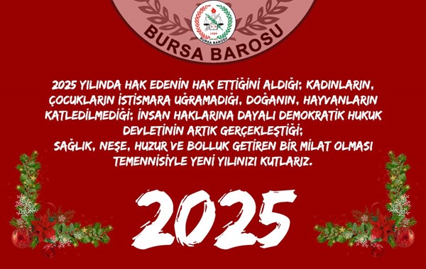 Yeni yılınız kutlu olsun