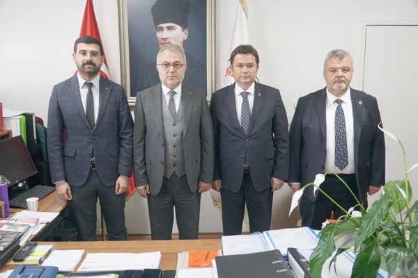 Osmangazi Belediye Başkanı Aydın'dan kutlama ziyareti