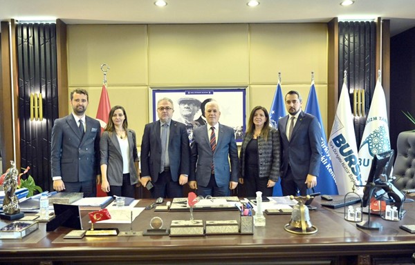 Büyükşehir Belediye Başkanı Bozbey'e tebrik ziyareti