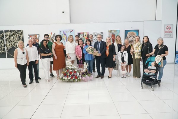 Bursa Barosu Resim Kursu sergisi açıldı