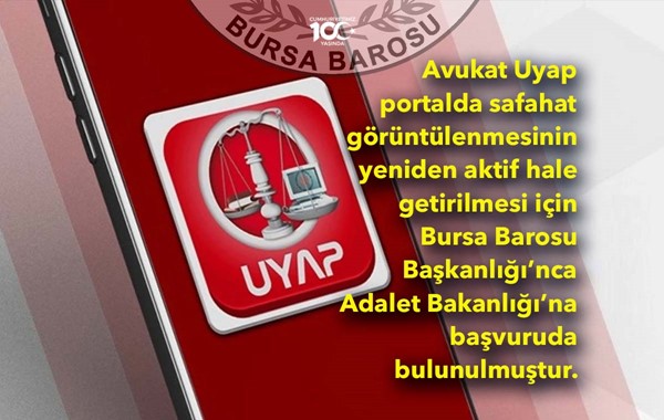 Adalet Bakanlığı'na UYAP safahat başvurusu