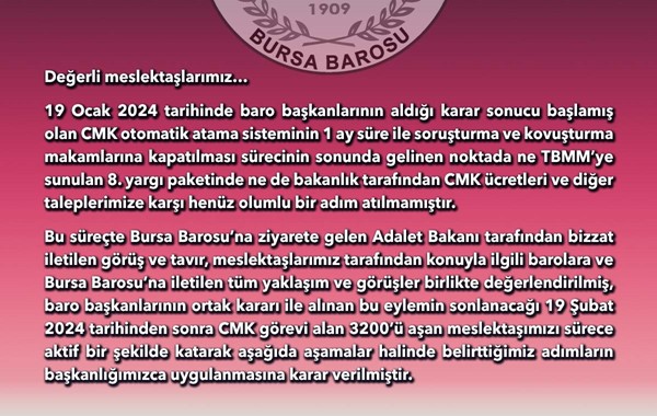 Değerli meslektaşlarımız...