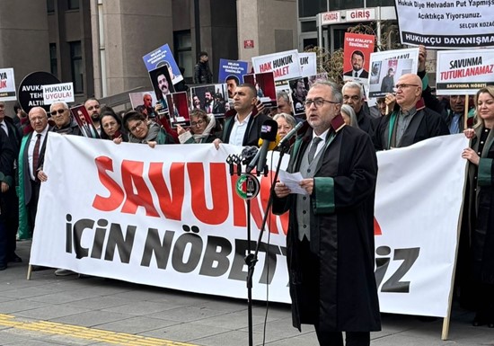 Öztosun, Ankara Savunma Nöbeti'nde konuştu: Adaletsizliğe boyun eğmiyoruz!