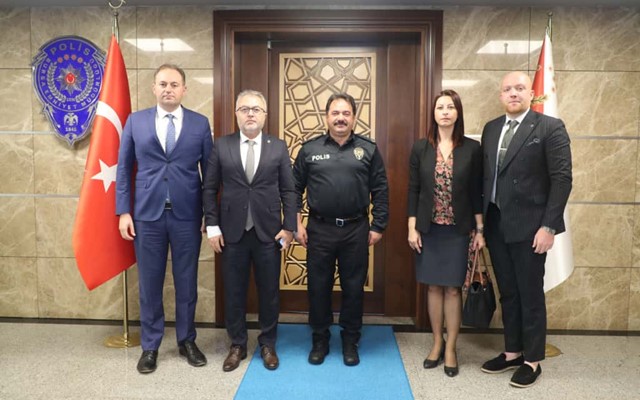 Emniyet Müdürü Kadir Gökçe'ye ziyaret