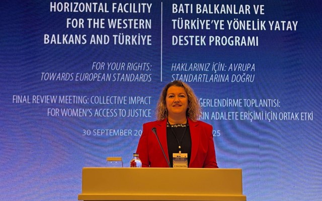 "Türkiye'de Kadınların Adalete Erişiminin Desteklenmesi” projesinin nihai değerlendirme toplantısı