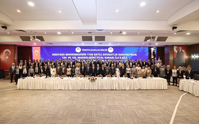 TBB ve baroların disiplin kurulları "Avukatlık Kanunu Disiplin Hükümleri" çalışması için bir araya geldi