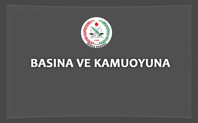 BASINA VE KAMUOYUNA