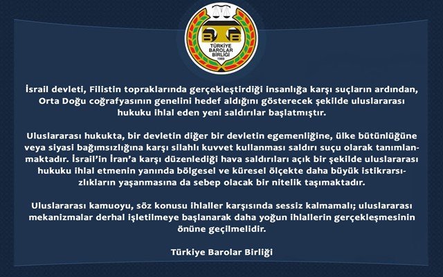 İsrail'in İran'a Karşı Düzenlediği Hava Saldırıları Uluslararası Hukuku İhlal Etmektedir