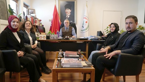 Mülteciler ve Yabancılar Hukuku Komisyonu'ndan ziyaret