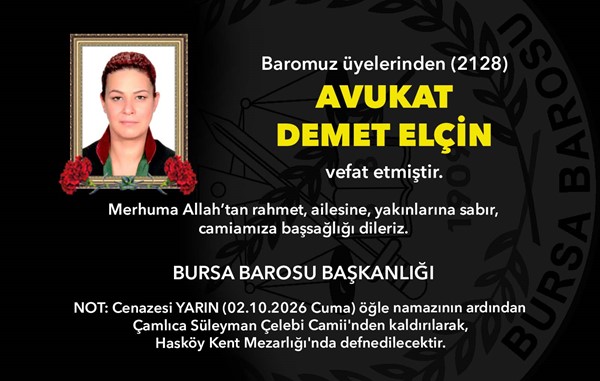 Avukat Demet Elçin vefat etti