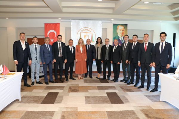 Ege-Marmara baro başkanları Çanakkale'de toplandı