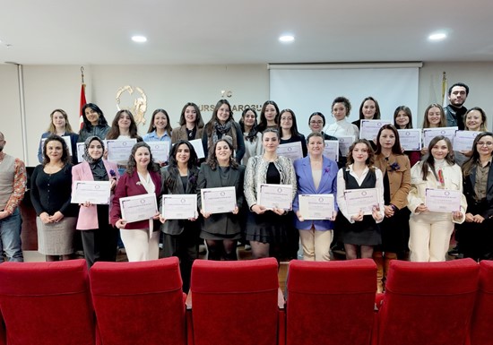 KHM eğiticilerine sertfikaları verildi