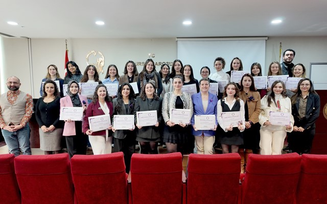 KHM eğiticilerine sertfikaları verildi