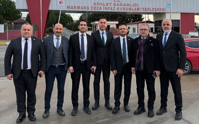 Baro başkanları Atalay, Kozağaçlı ve İmamoğlu'nu ziyaret etti