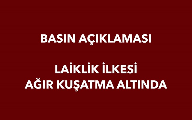 BURSA BAROSU: LAİKLİK İLKESİ AĞIR KUŞATMA ALTINDA