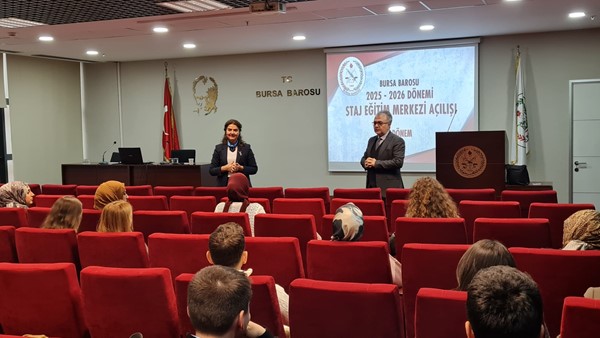 Bursa Barosu 2025-2026 Stajyer Eğitim Merkezi 2.Dönemi başladı.