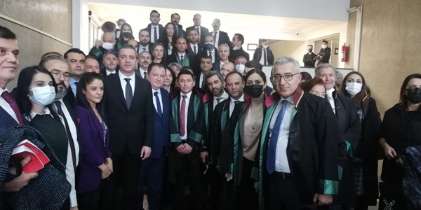 Ankara Barosu'nun yanındaydık 