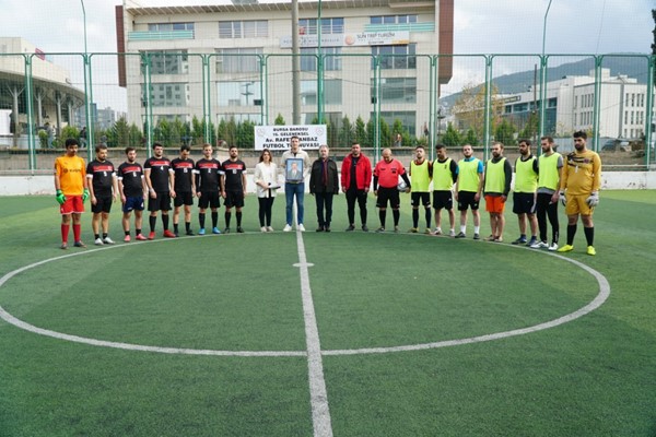 Bursa Barosu 16. Av. Rafet Canbaz Futbol Turnuvası başladı