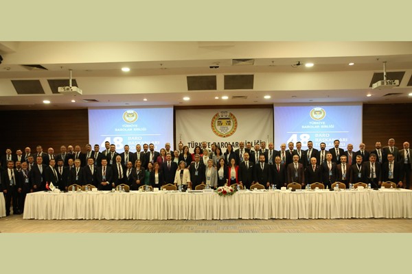 Yeni ve yeniden seçilen baro başkanları, TBB'de bir araya geldi