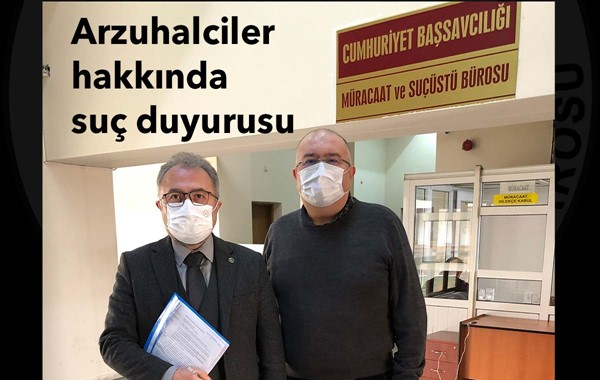 Arzuhalciler hakkında suç duyurusu