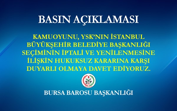 Basına ve Kamuoyuna