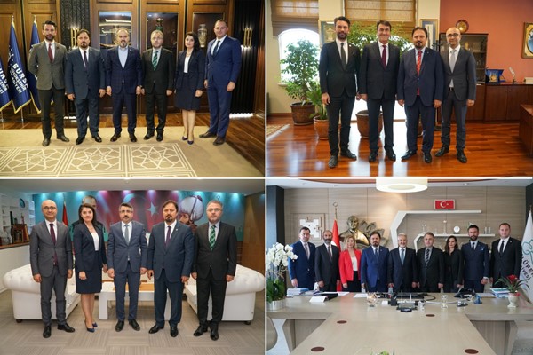 Baro yönetiminden belediye başkanlarına ziyaret