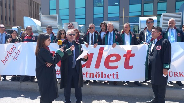 Öztosun: Adil, demokratik, laik hukuk düzeni kuruluna kadar mücadeleyi sürdüreceğiz.