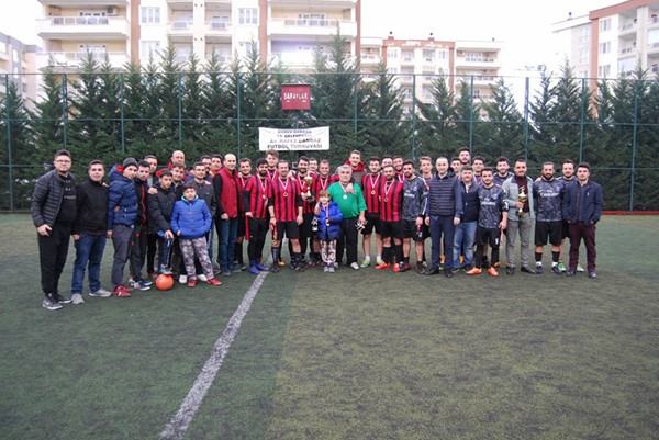 13. Rafet Canbaz Futbol Turnuvası Şampiyonu A.S.D.G.S.