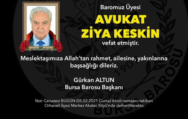 Vefat (Av.Ziya Keskin)