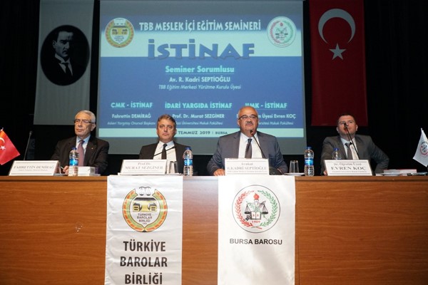 Çeşitli yönleriyle “İstinaf” semineri yapıldı
